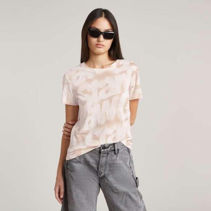 Sprayed Letters T-Shirt Sprayed Letters T-Shirt