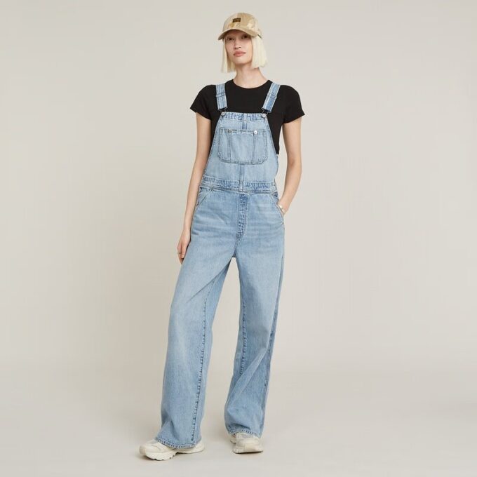 Straight Leg Dungaree Straight Leg Dungaree