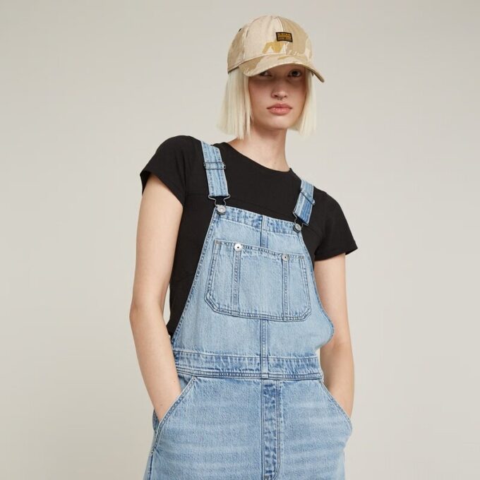 Straight Leg Dungaree Straight Leg Dungaree