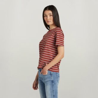 Stripe Small Graphic T-Shirt