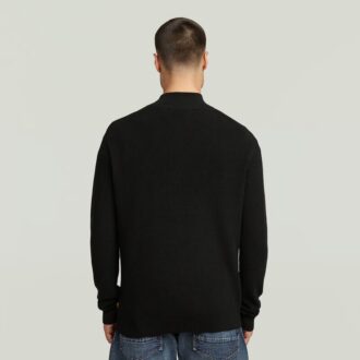 Structure Half Zip Knit
