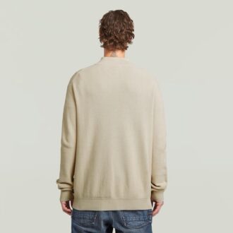 Structure Half Zip Knit