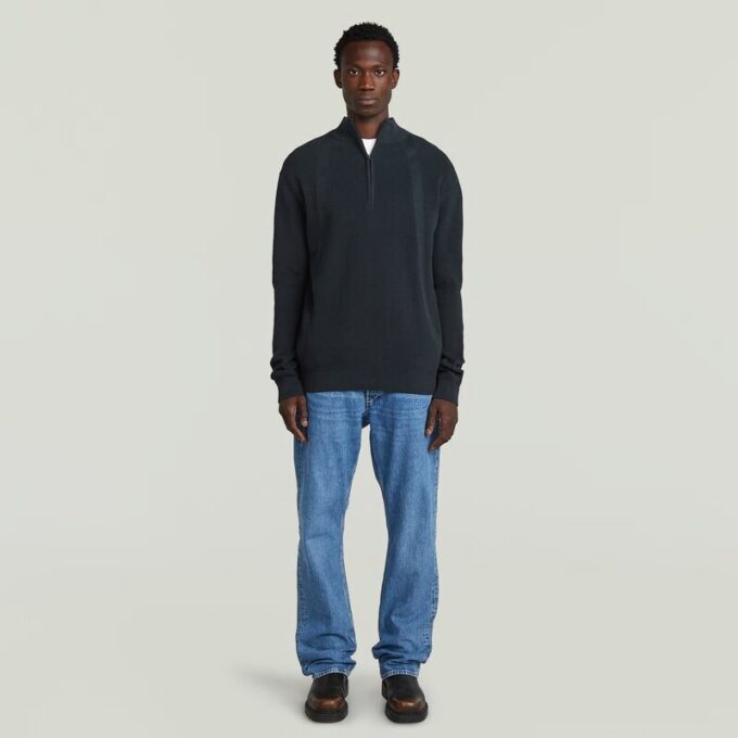 Structure Half Zip Knit Structure Half Zip Knit