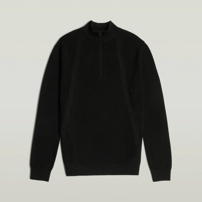 Structure Half Zip Knit Structure Half Zip Knit