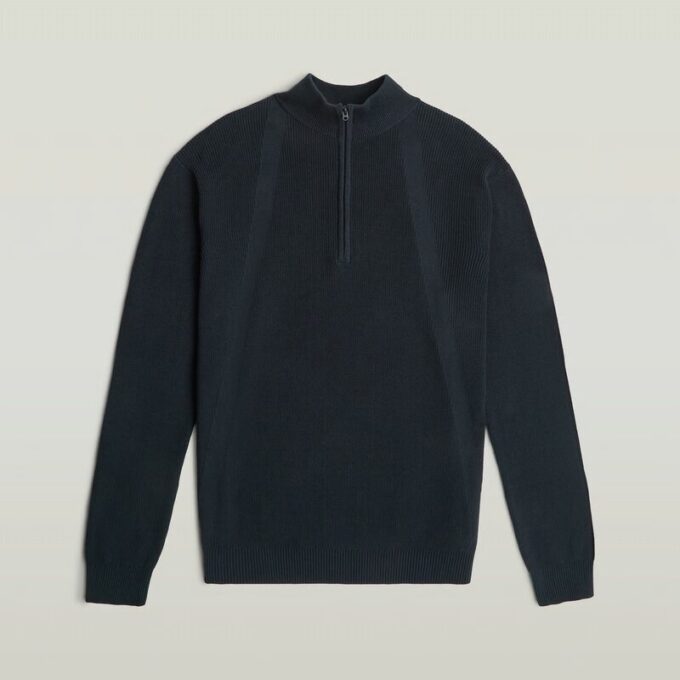 Structure Half Zip Knit Structure Half Zip Knit