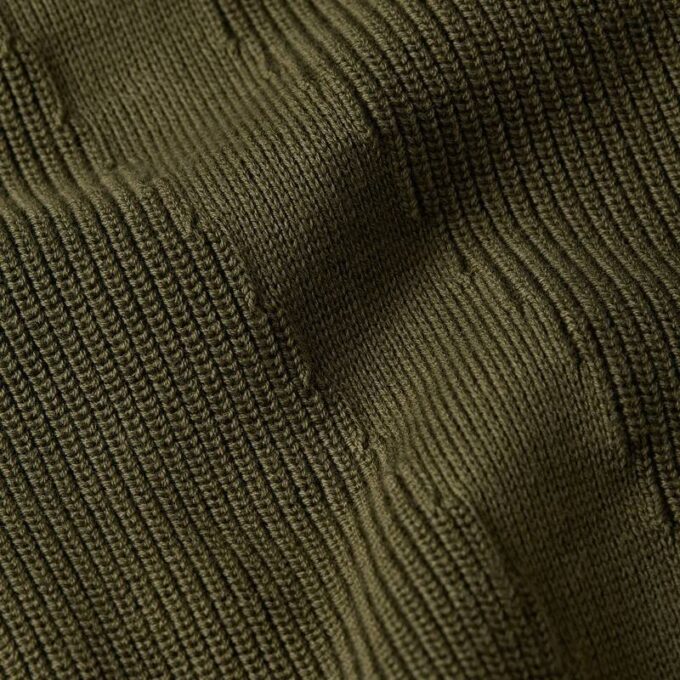 Structure Half Zip Knit