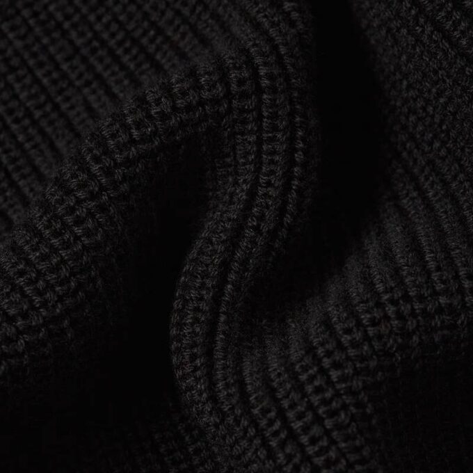 Structure Ribbed Knit Pullover
