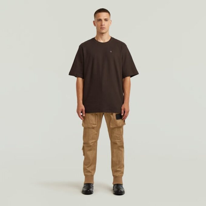 Structured Chest Logo T-Shirt Structured Chest Logo T-Shirt