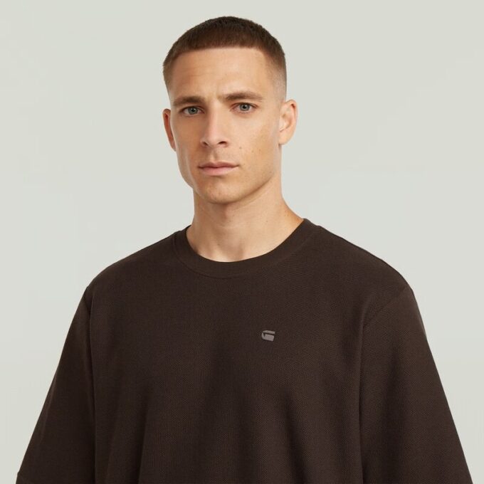 Structured Chest Logo T-Shirt Structured Chest Logo T-Shirt