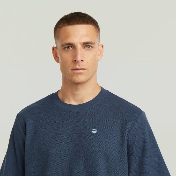 Structured Chest Logo T-Shirt Structured Chest Logo T-Shirt