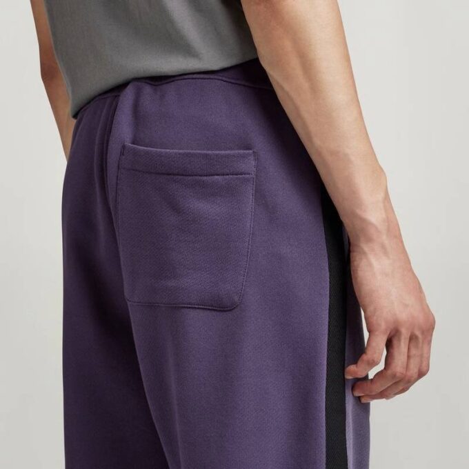 Tape Color Block Tapered Sweat Pants Tape Color Block Tapered Sweat Pants