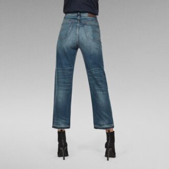 Tedie Ultra High Straight Repair Ankle C Jeans