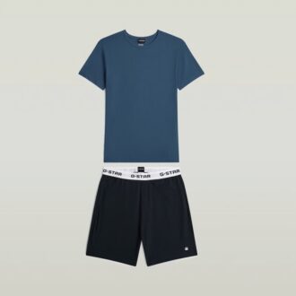 Tee And Short Pajamas Set