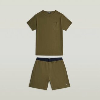 Tee And Short Pajamas Set