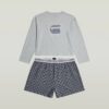 Tee And Short Pajamas Set Tee And Short Pajamas Set