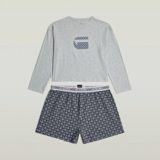 Tee And Short Pajamas Set