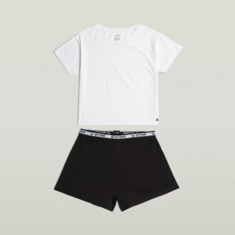 Tee And Short Pajamas Set