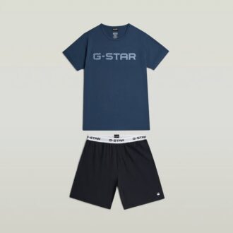 Tee And Short Pajamas Set