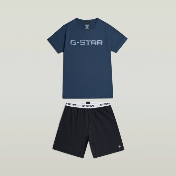 Tee And Short Pajamas Set