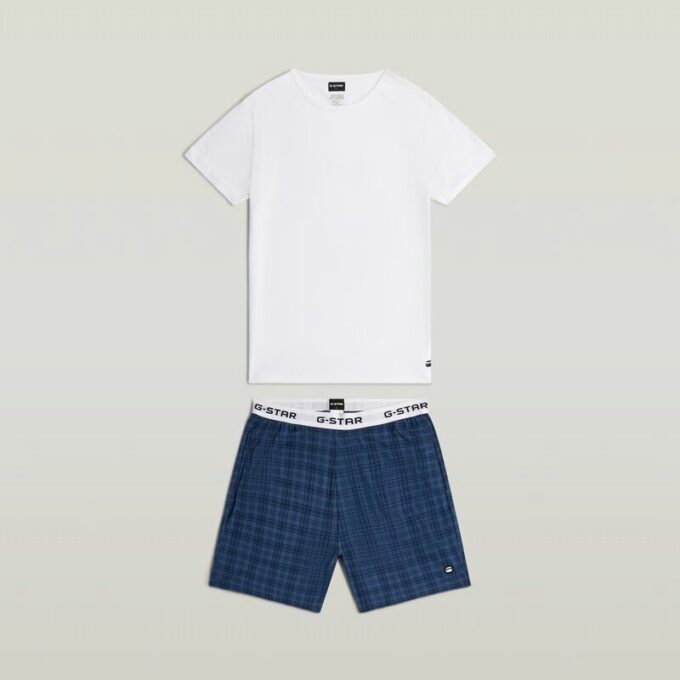 Tee And Short Pajamas Set