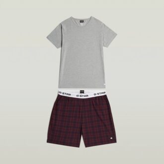 Tee And Short Pajamas Set