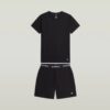 Tee And Short Pajamas Set