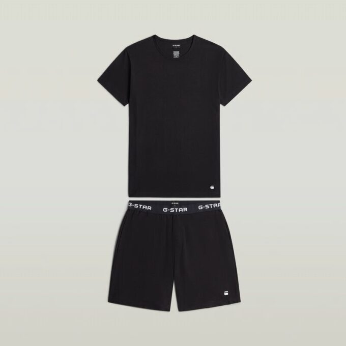 Tee And Short Pajamas Set