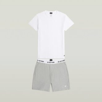 Tee And Short Pajamas Set