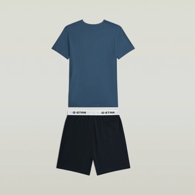 Tee And Short Pajamas Set