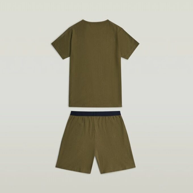 Tee And Short Pajamas Set