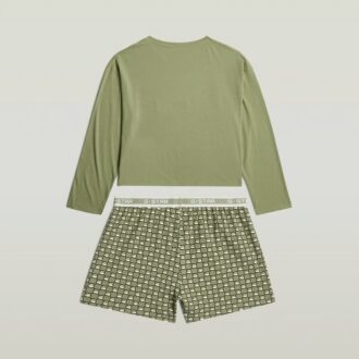 Tee And Short Pajamas Set