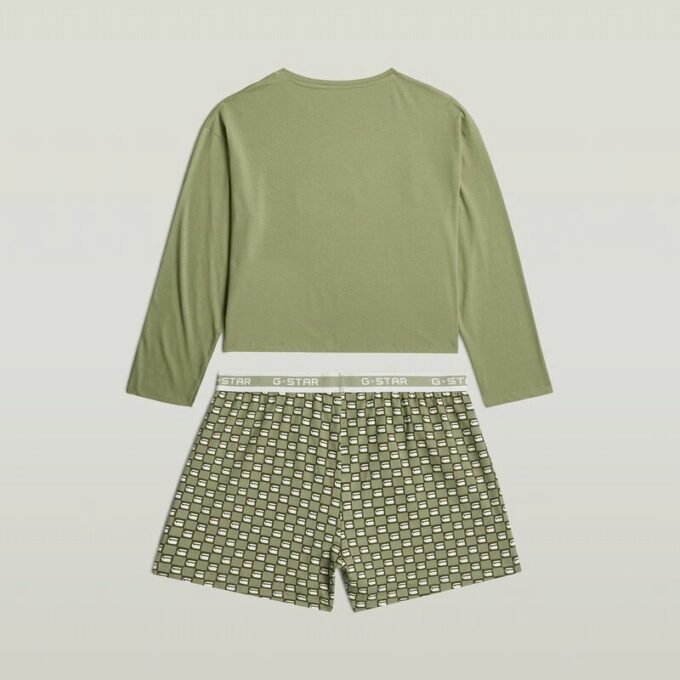 Tee And Short Pajamas Set Tee And Short Pajamas Set