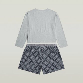 Tee And Short Pajamas Set