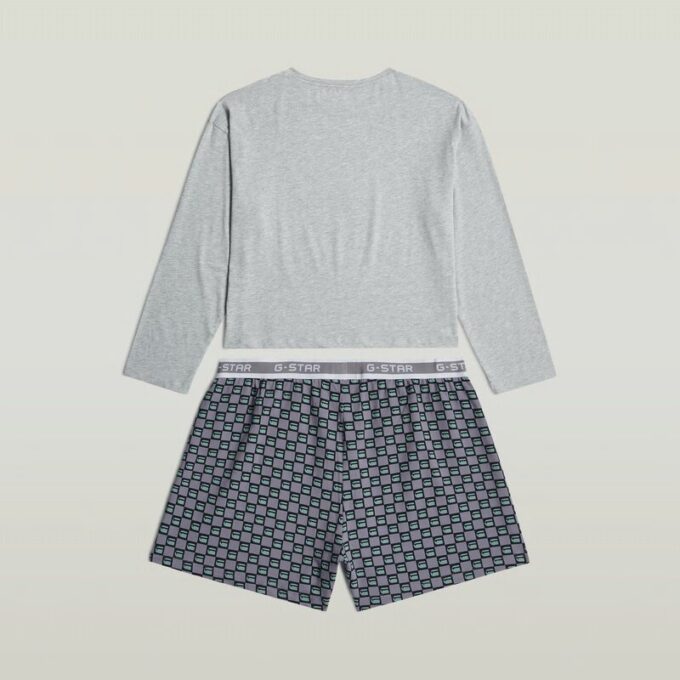 Tee And Short Pajamas Set Tee And Short Pajamas Set