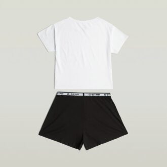 Tee And Short Pajamas Set