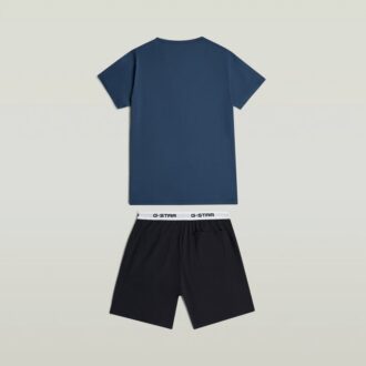 Tee And Short Pajamas Set