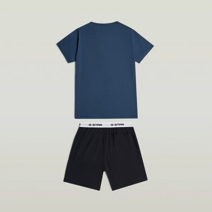 Tee And Short Pajamas Set