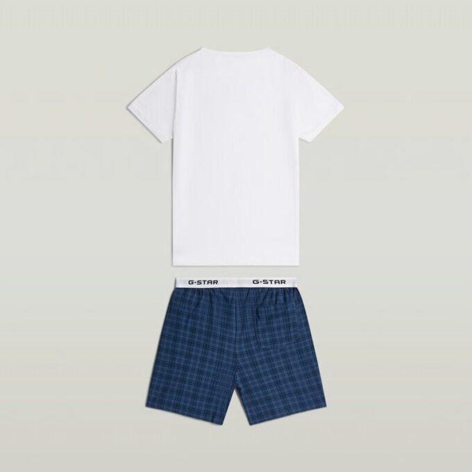 Tee And Short Pajamas Set
