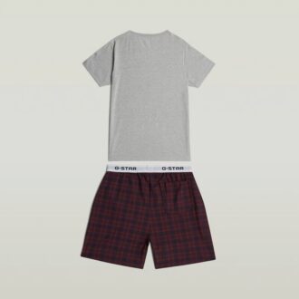 Tee And Short Pajamas Set