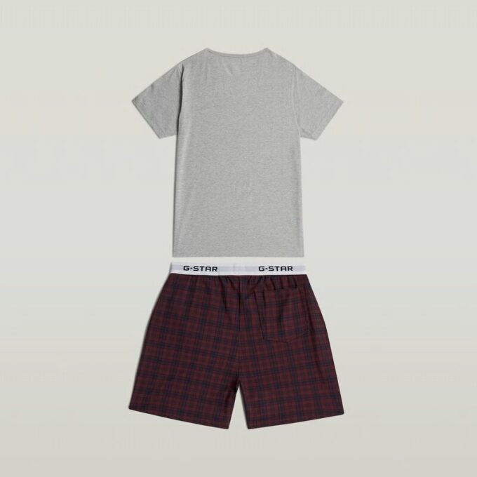 Tee And Short Pajamas Set Tee And Short Pajamas Set