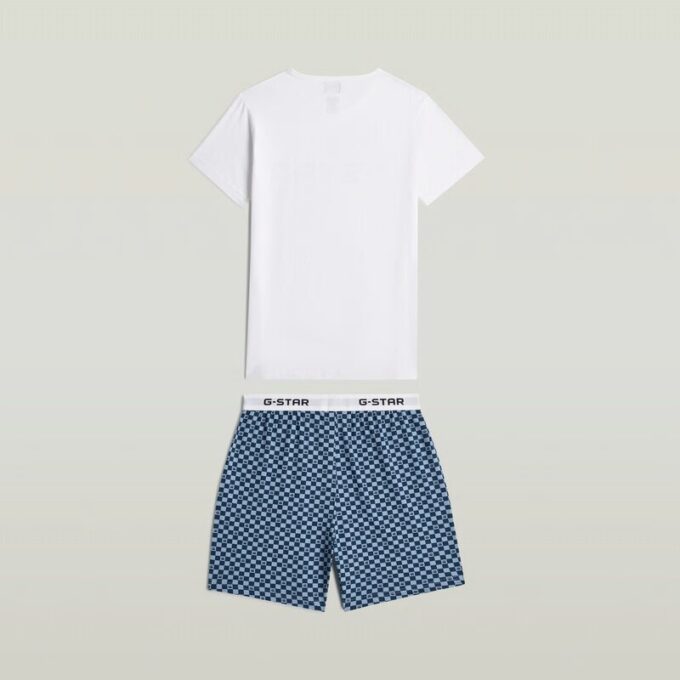 Tee And Short Pajamas Set Tee And Short Pajamas Set