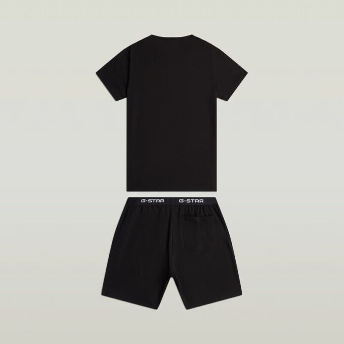 Tee And Short Pajamas Set Tee And Short Pajamas Set