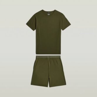 Tee And Short Pajamas Set