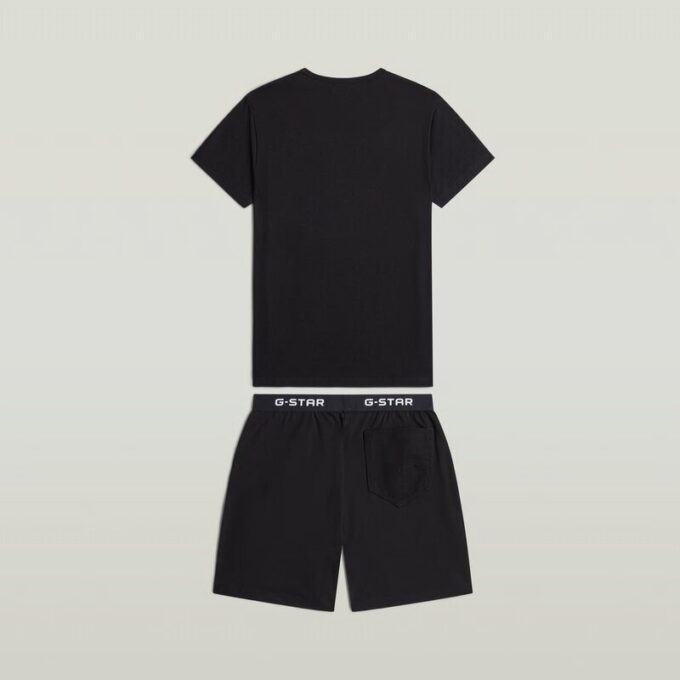 Tee And Short Pajamas Set