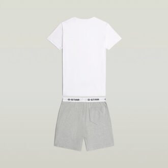 Tee And Short Pajamas Set