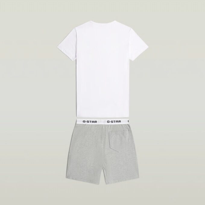 Tee And Short Pajamas Set Tee And Short Pajamas Set