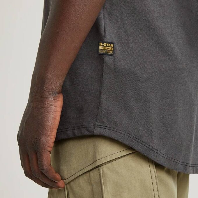 Text Back Graphic Overdyed Lash T-Shirt