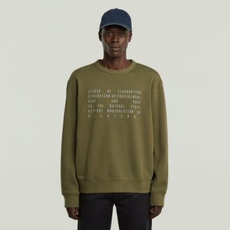 Text Graphic Sweater