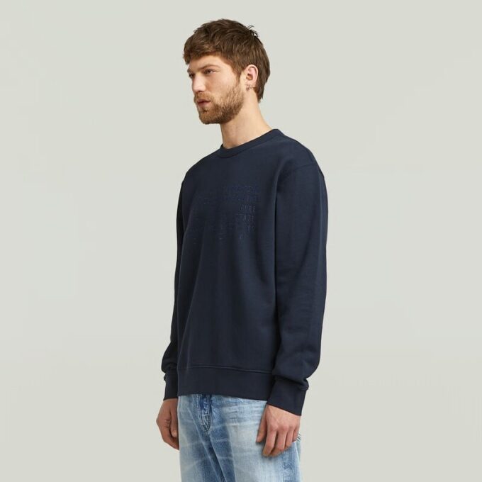 Text Graphic Sweater Text Graphic Sweater