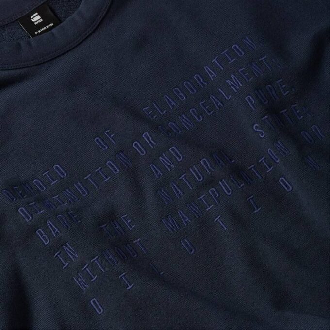 Text Graphic Sweater Text Graphic Sweater